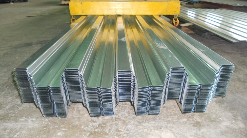 Профнастил Металл Профиль Н-75 0,65 Полиэстер RAL 6005 Зеленый мох Профлайн