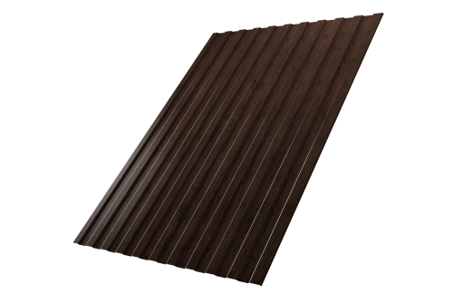 Профнастил С8A v02 Grand Line 0,45 Print-Double Premium Antique Wood Профлайн