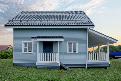 Металлочерепица Классик ("Classic") v02 0,5 Satin RAL 7016 антрацитово-серый ПрофЛайн, купить Металлочерепица Классик ("Classic") v02 0,5 Satin RAL 7016 антрацитово-серый в ПрофЛайн