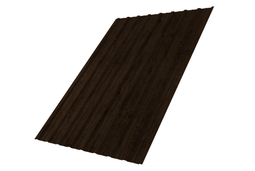 Профнастил С10A Grand Line 0,45 Print Elite Antique Wood TwinColor Профлайн