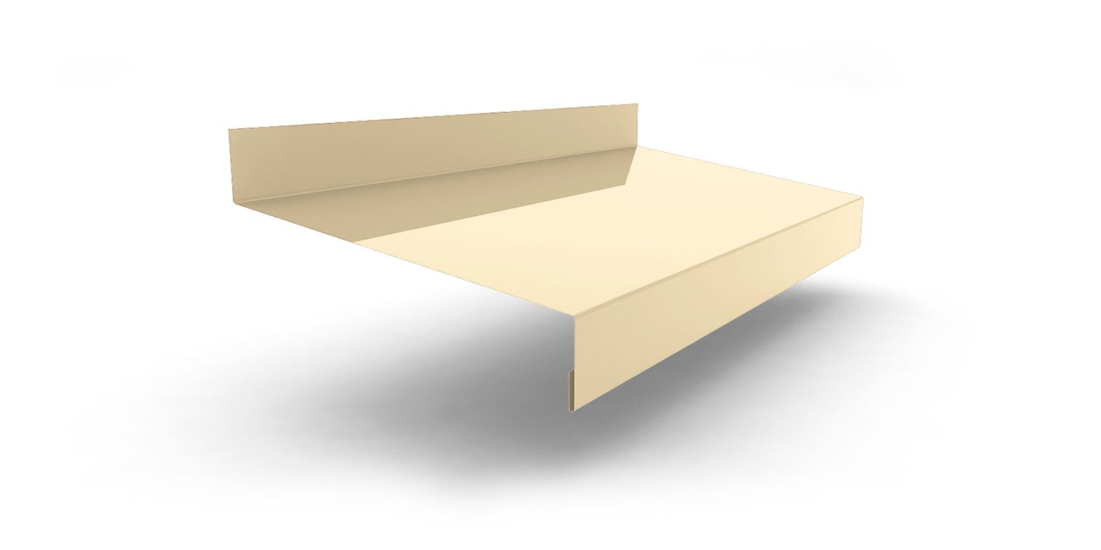 Планка отлива оконного с покрытием Полиэстер, цвет RAL 1015 ПрофЛайн, купить Планка отлива оконного с покрытием Полиэстер, цвет RAL 1015 в ПрофЛайн