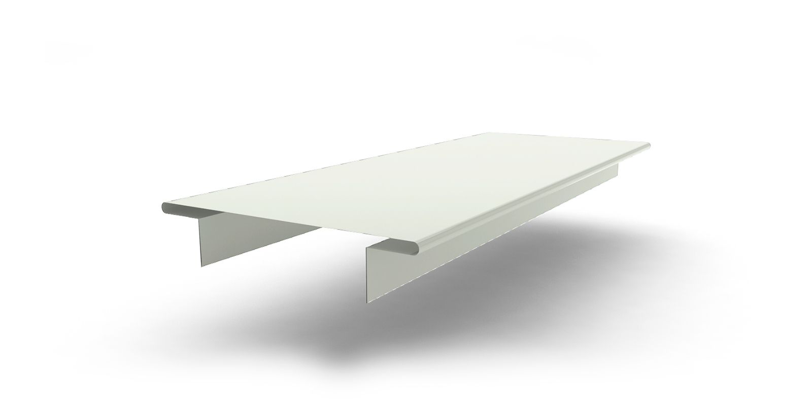 Планка декоративная межэтажная 92х3000 с покрытием PVDF, цвет RAL 9002 ПрофЛайн, купить Планка декоративная межэтажная 92х3000 с покрытием PVDF, цвет RAL 9002 в ПрофЛайн