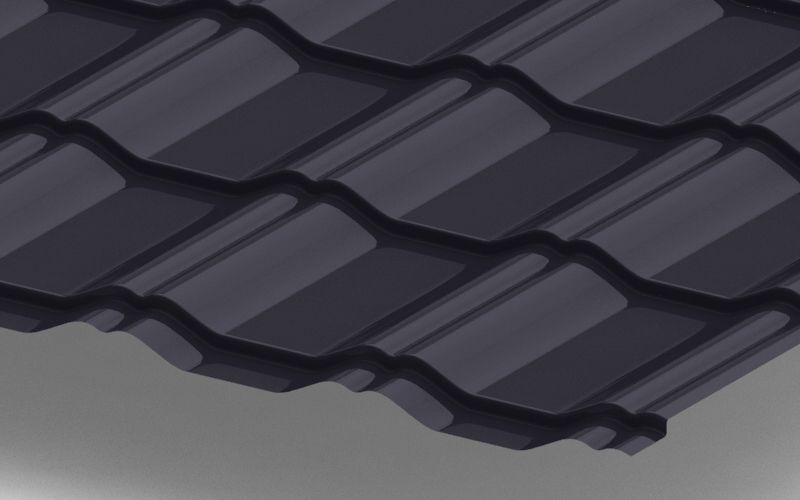 Металлочерепица Kvinta Plus с покрытием Satin®, 0,50 мм, цвет RAL 7024 ПрофЛайн, купить Металлочерепица Kvinta Plus с покрытием Satin®, 0,50 мм, цвет RAL 7024 в ПрофЛайн Металлочерепица Kvinta Plus с покрытием Satin®, 0,50 мм, цвет RAL 7024 ПрофЛайн, купить Металлочерепица Kvinta Plus с покрытием Satin®, 0,50 мм, цвет RAL 7024 в ПрофЛайн