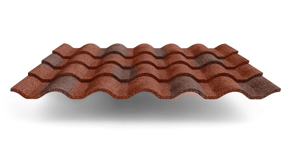 Композитная черепица Metrotile Romana, цвет викториан ПрофЛайн, купить Композитная черепица Metrotile Romana, цвет викториан в ПрофЛайн