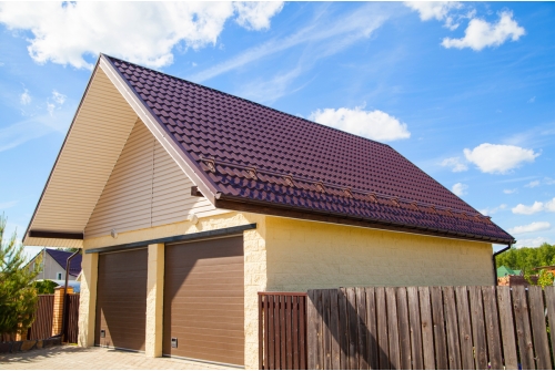 Металлочерепица Классик ("Classic") v02 0,5 Satin RAL 8017 шоколад ПрофЛайн, купить Металлочерепица Классик ("Classic") v02 0,5 Satin RAL 8017 шоколад в ПрофЛайн