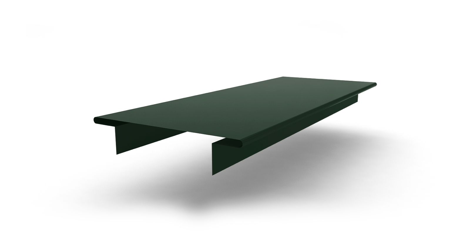 Планка декоративная межэтажная 92х3000 с покрытием GreenCoat® Pural®, цвет RR 11 ПрофЛайн, купить Планка декоративная межэтажная 92х3000 с покрытием GreenCoat® Pural®, цвет RR 11 в ПрофЛайн