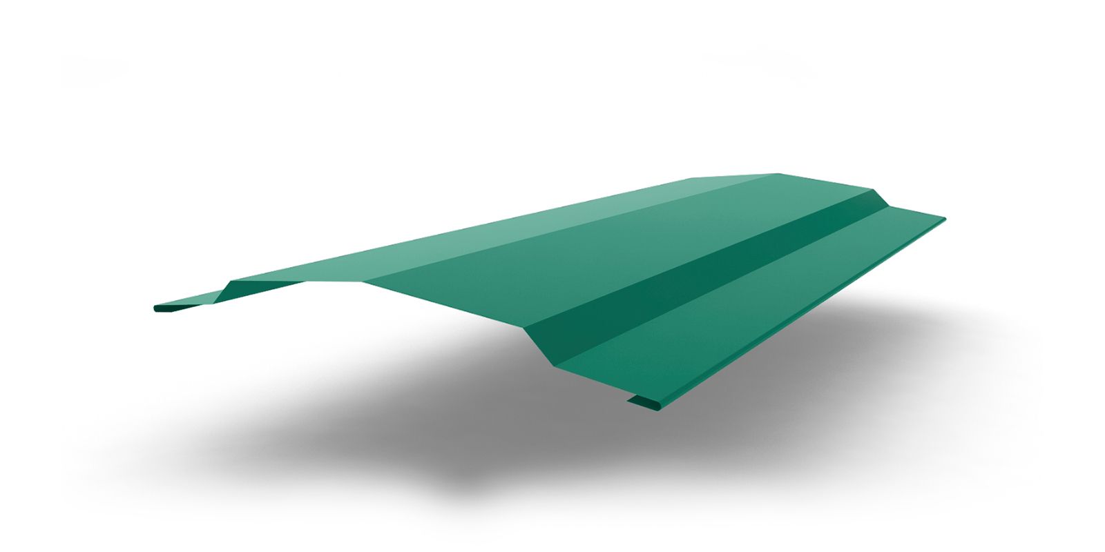 Планка конька для сэндвич-панелей с покрытием Полиэстер, цвет RAL 5021 ПрофЛайн, купить Планка конька для сэндвич-панелей с покрытием Полиэстер, цвет RAL 5021 в ПрофЛайн