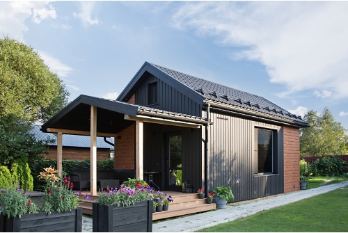 Металлочерепица "Квадро профи (Верховье)" ("Quadro Profi") v01 0,5 PurLite Matt RAL 9005 черный ПрофЛайн, купить Металлочерепица "Квадро профи (Верховье)" ("Quadro Profi") v01 0,5 PurLite Matt RAL 9005 черный в ПрофЛайн