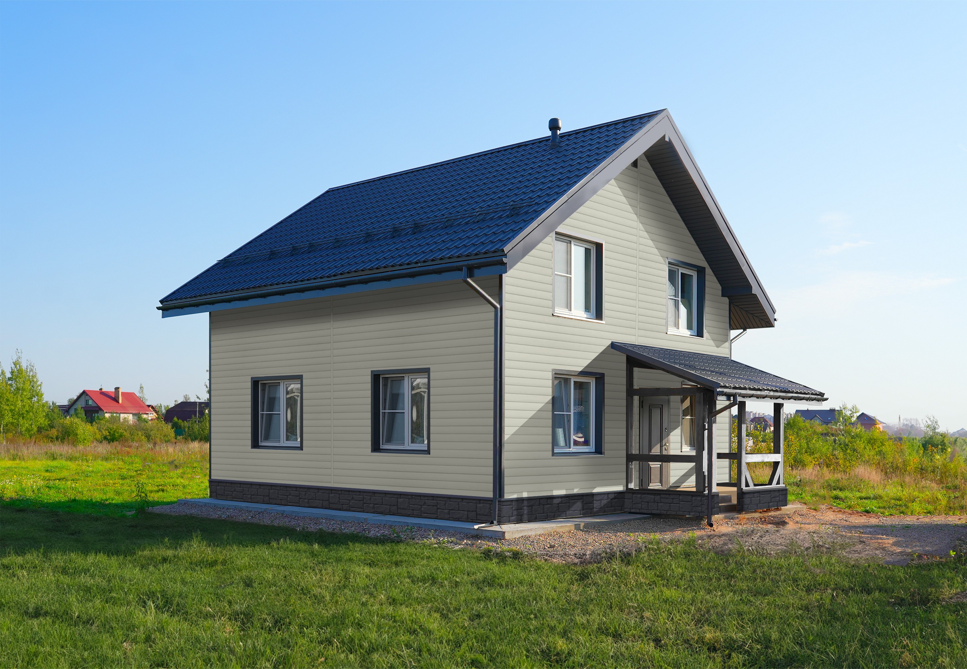 Сайдинг Блок-хаус Стандарт слоновая кость (3,0м) ПрофЛайн, купить Сайдинг Блок-хаус Стандарт слоновая кость (3,0м) в ПрофЛайн
