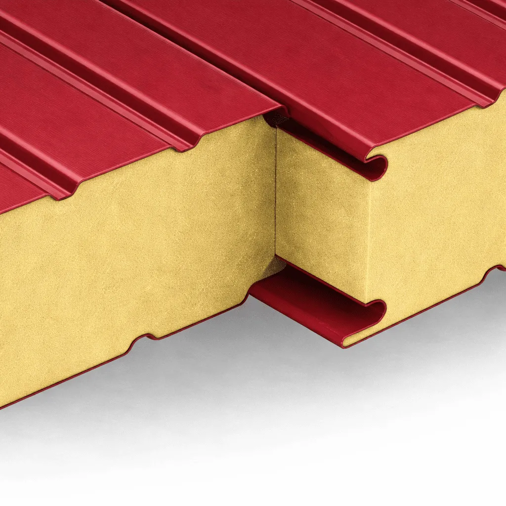 Кровельные сэндвич-панели с наполнителем из пенополистирола толщиной 250 мм, цвет RAL 3011 ПрофЛайн, купить Кровельные сэндвич-панели с наполнителем из пенополистирола толщиной 250 мм, цвет RAL 3011 в ПрофЛайн