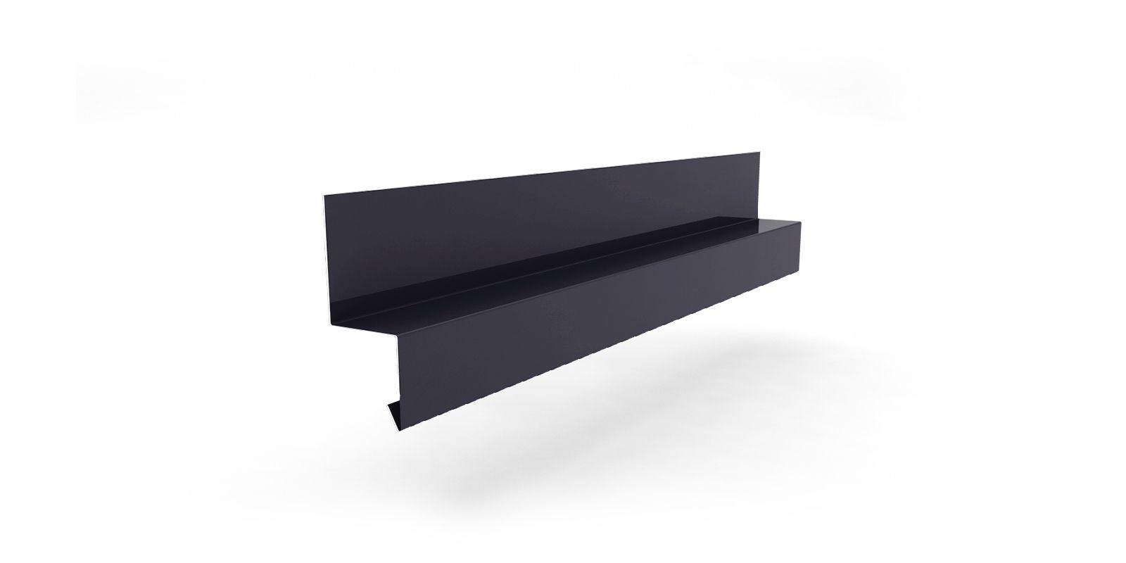 Планка вертикального стыка 30х30х3000 с покрытием PVDF, цвет RAL 7024 ПрофЛайн, купить Планка вертикального стыка 30х30х3000 с покрытием PVDF, цвет RAL 7024 в ПрофЛайн