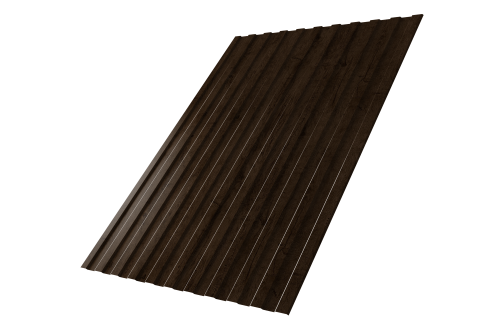 Профнастил С8A v02 Grand Line 0,45 Print-Double Elite Antique Wood Профлайн