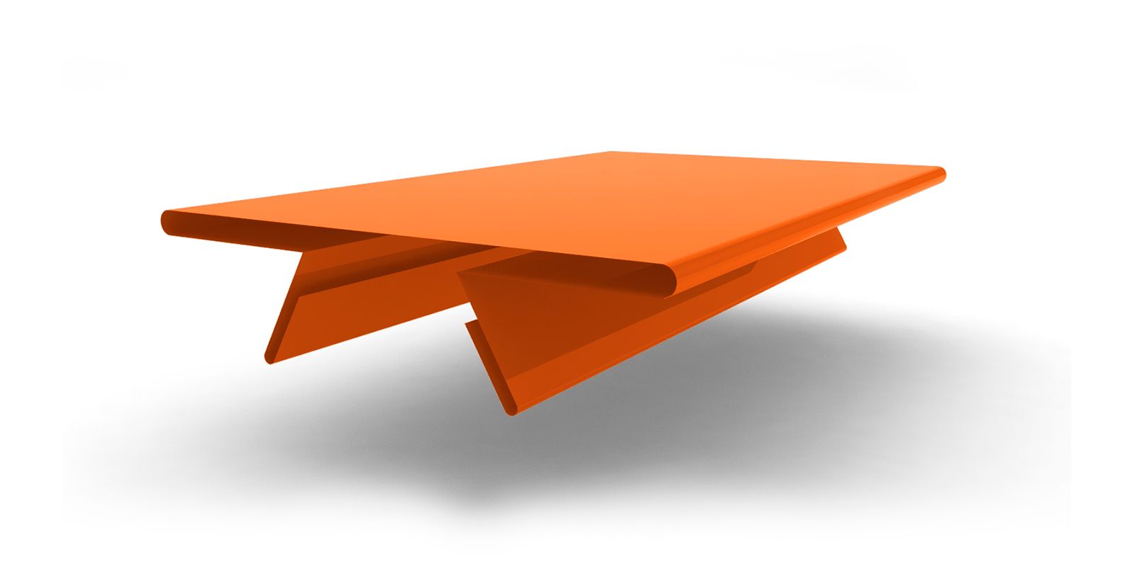 Планка стыковочная составная верхняя с покрытием Полиэстер, цвет RAL 2004 ПрофЛайн, купить Планка стыковочная составная верхняя с покрытием Полиэстер, цвет RAL 2004 в ПрофЛайн