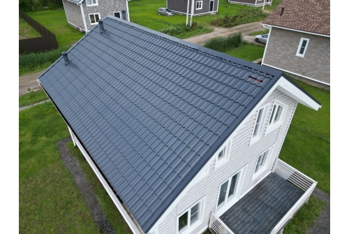 Металлочерепица Классик ("Classic") v01 0,5 Satin RAL 7024 мокрый асфальт ПрофЛайн, купить Металлочерепица Классик ("Classic") v01 0,5 Satin RAL 7024 мокрый асфальт в ПрофЛайн