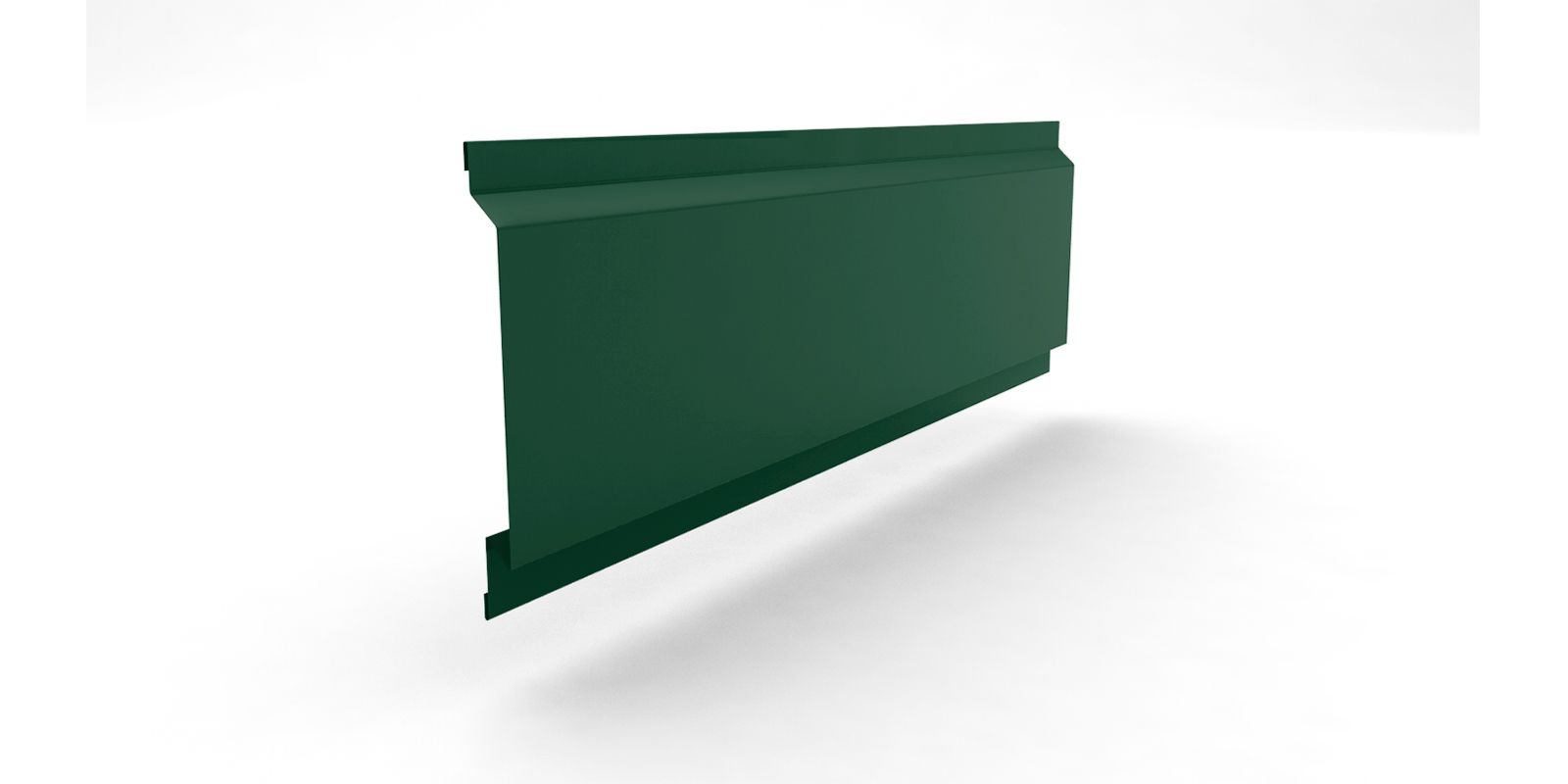 Планка горизонтального стыка сэндвич-панелей с покрытием GreenCoat® Pural®, цвет RAL 6005 ПрофЛайн, купить Планка горизонтального стыка сэндвич-панелей с покрытием GreenCoat® Pural®, цвет RAL 6005 в ПрофЛайн