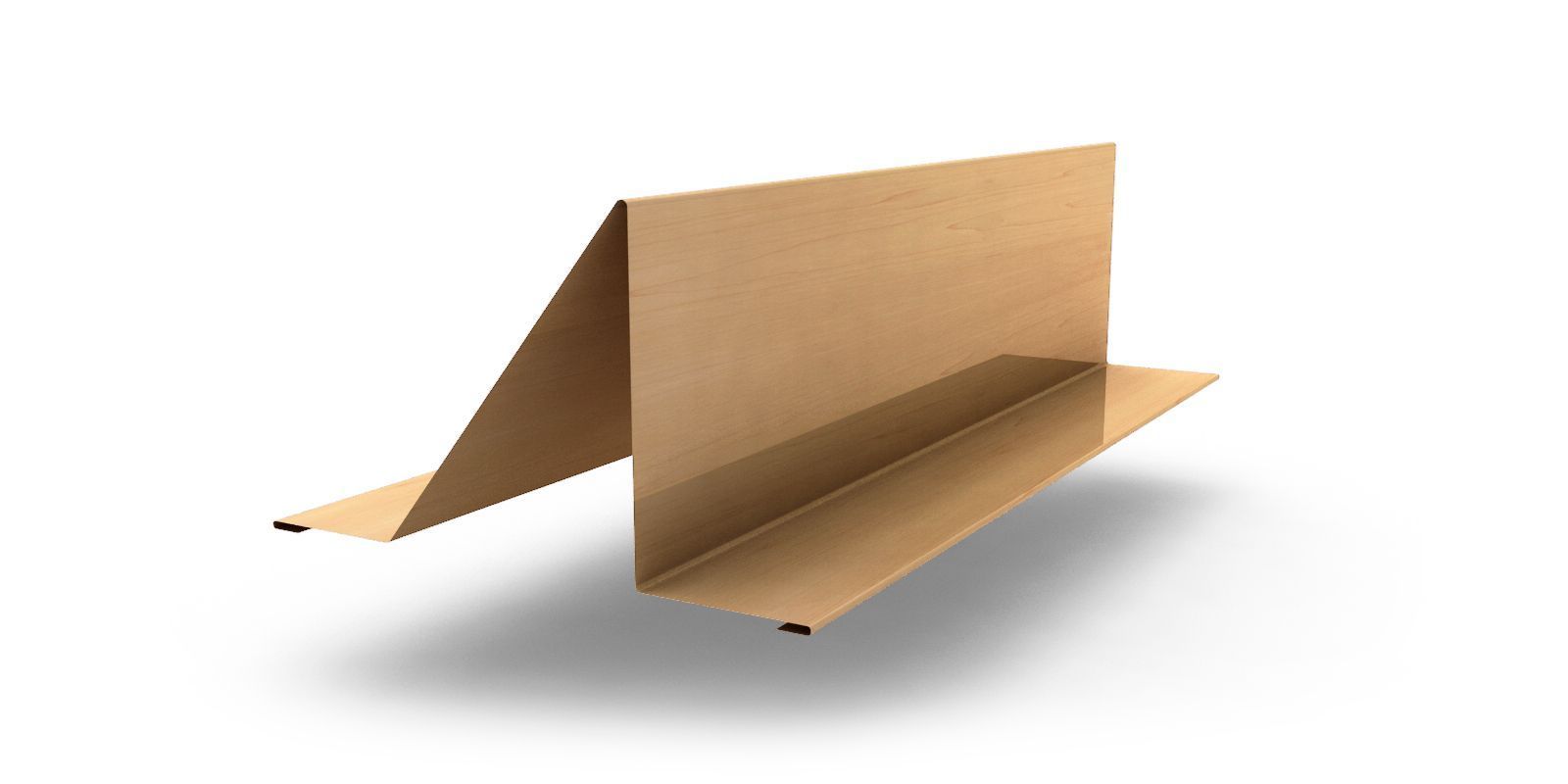 Планка снегозадержания с покрытием ECOSTEEL®, толщина 0,50 мм, цвет клён ПрофЛайн, купить Планка снегозадержания с покрытием ECOSTEEL®, толщина 0,50 мм, цвет клён в ПрофЛайн