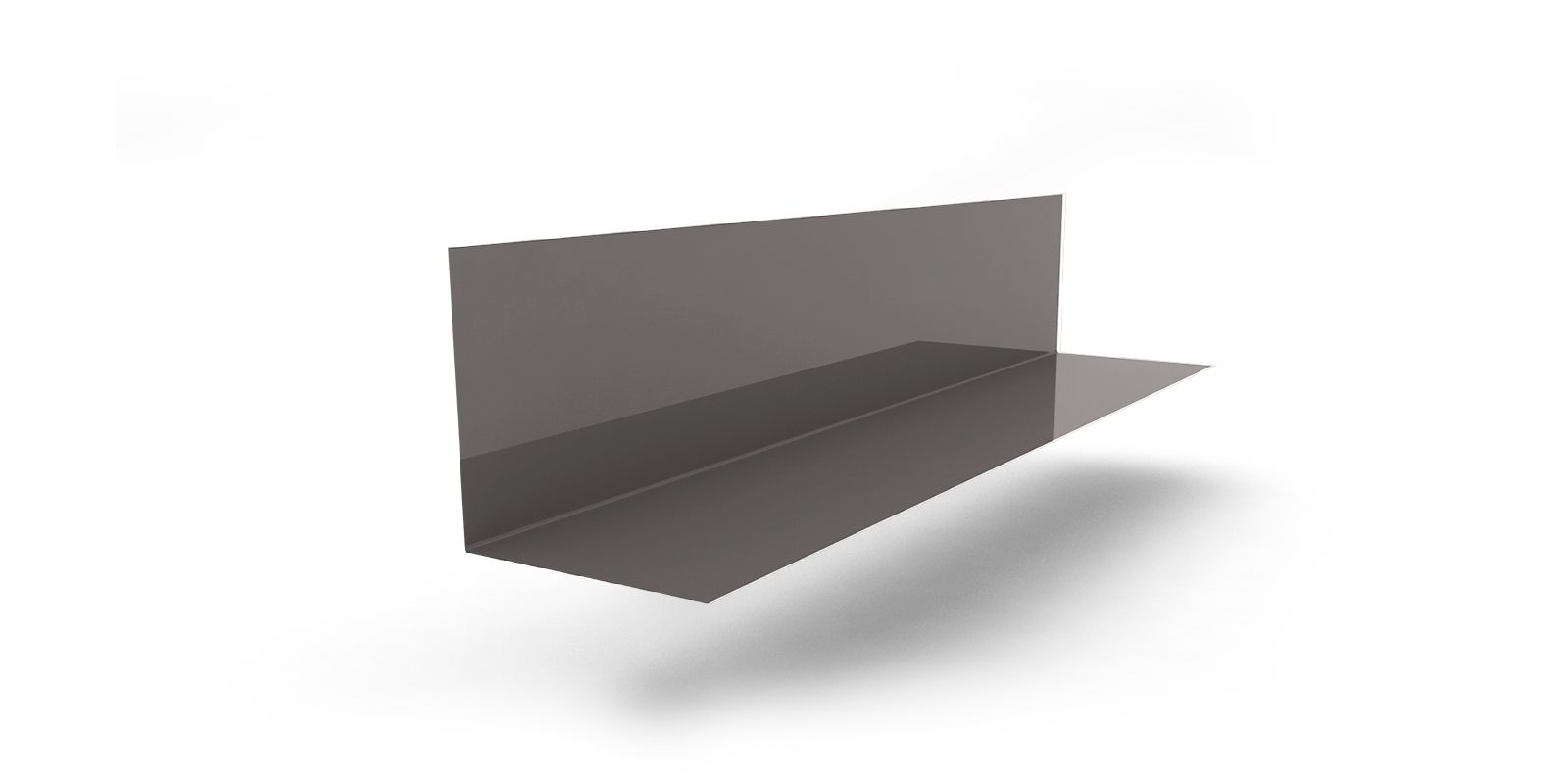 Планка угла внутреннего линеарного 78х78х3000 с покрытием PVDF, цвет RAL 7005 ПрофЛайн, купить Планка угла внутреннего линеарного 78х78х3000 с покрытием PVDF, цвет RAL 7005 в ПрофЛайн