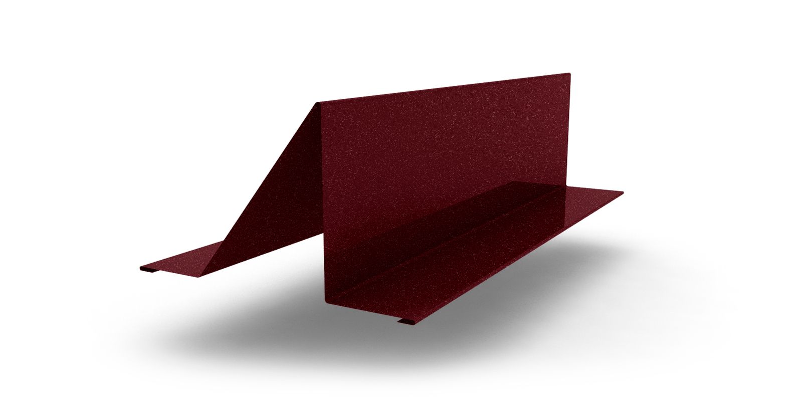 Планка снегозадержания с покрытием GreenCoat® Pural Matt®, толщина 0,50 мм, цвет RR 29 ПрофЛайн, купить Планка снегозадержания с покрытием GreenCoat® Pural Matt®, толщина 0,50 мм, цвет RR 29 в ПрофЛайн