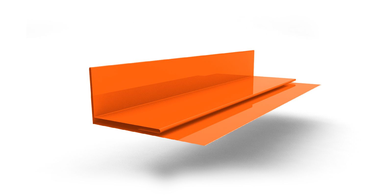 Планка аквилона 55х20х3000 с покрытием Полиэстер, цвет RAL 2004 ПрофЛайн, купить Планка аквилона 55х20х3000 с покрытием Полиэстер, цвет RAL 2004 в ПрофЛайн