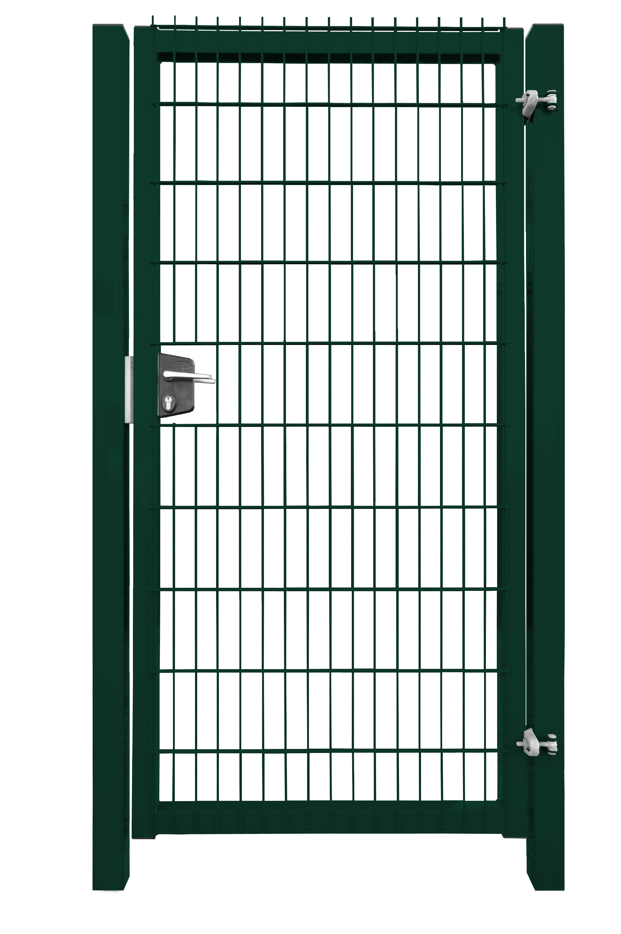Калитка Bastion с замком 2,03х1 RAL 6005 ПрофЛайн, купить Калитка Bastion с замком 2,03х1 RAL 6005 в ПрофЛайн