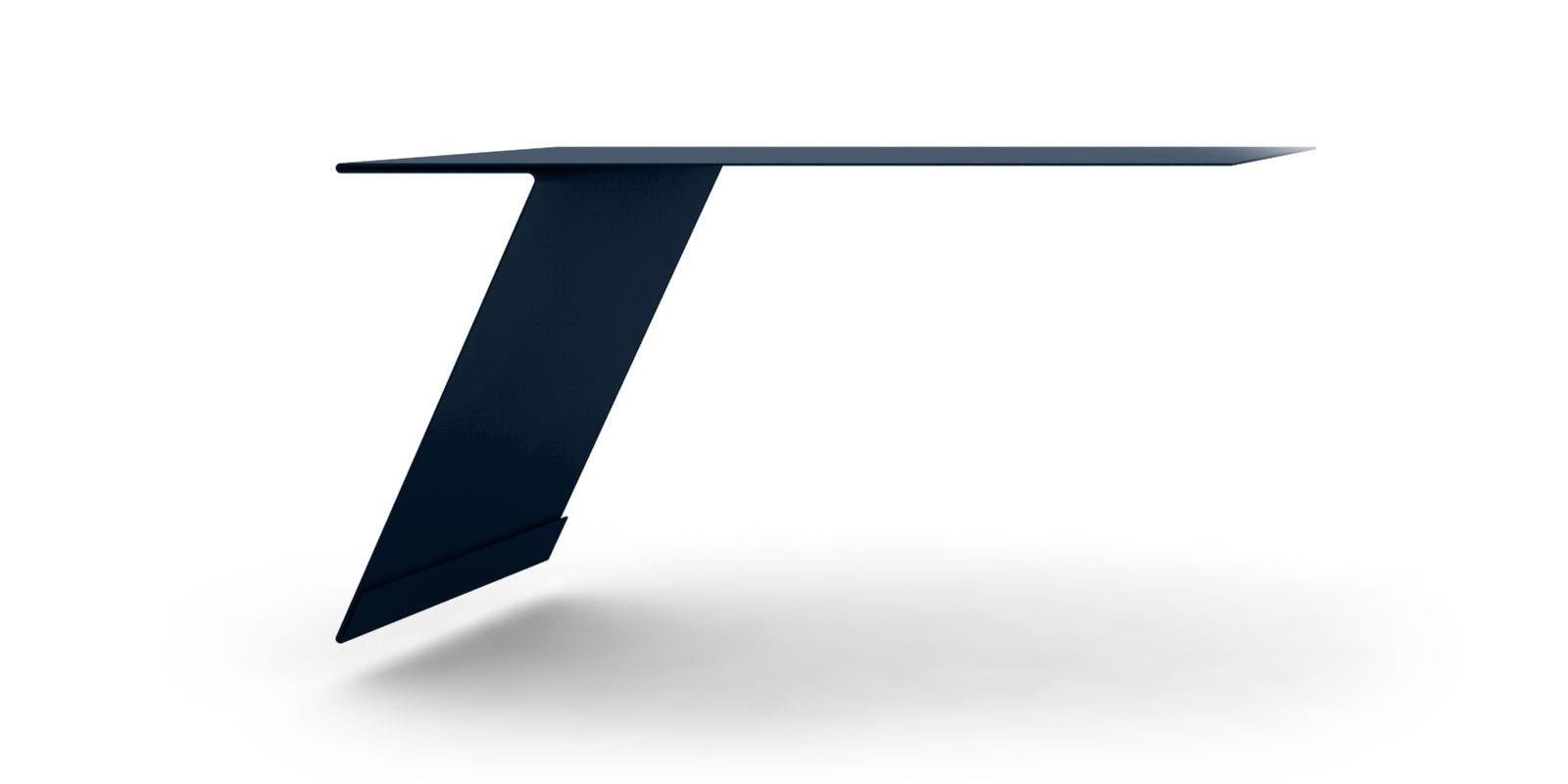 Планка карнизная фальц с покрытием PURETAN®,  цвет RR 35 ПрофЛайн, купить Планка карнизная фальц с покрытием PURETAN®,  цвет RR 35 в ПрофЛайн