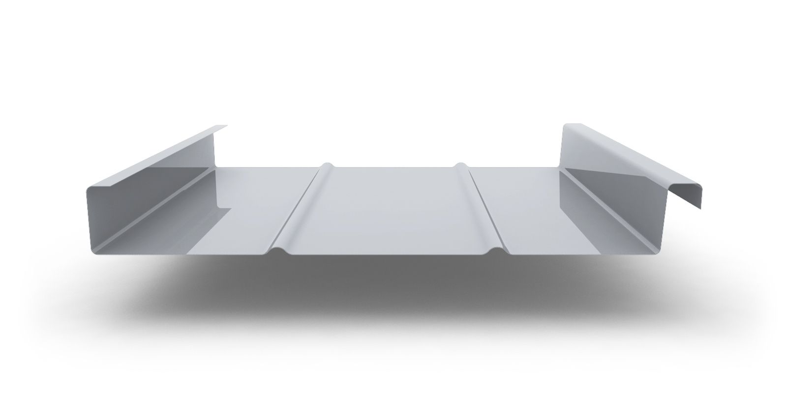 Двойной стоячий фальц Line с покрытием оцинковка, толщина 0,70 мм, цвет цинк ПрофЛайн, купить Двойной стоячий фальц Line с покрытием оцинковка, толщина 0,70 мм, цвет цинк в ПрофЛайн