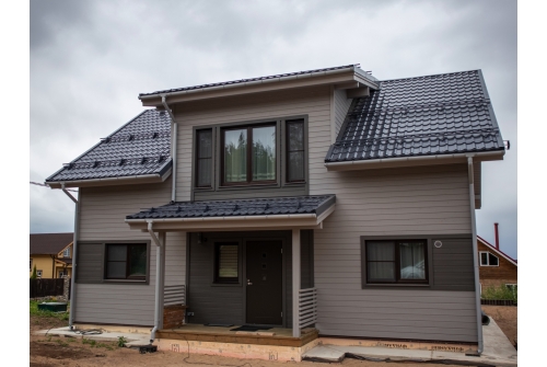 Металлочерепица Классик ("Classic") v01 0,5 Satin RAL 7024 мокрый асфальт ПрофЛайн, купить Металлочерепица Классик ("Classic") v01 0,5 Satin RAL 7024 мокрый асфальт в ПрофЛайн