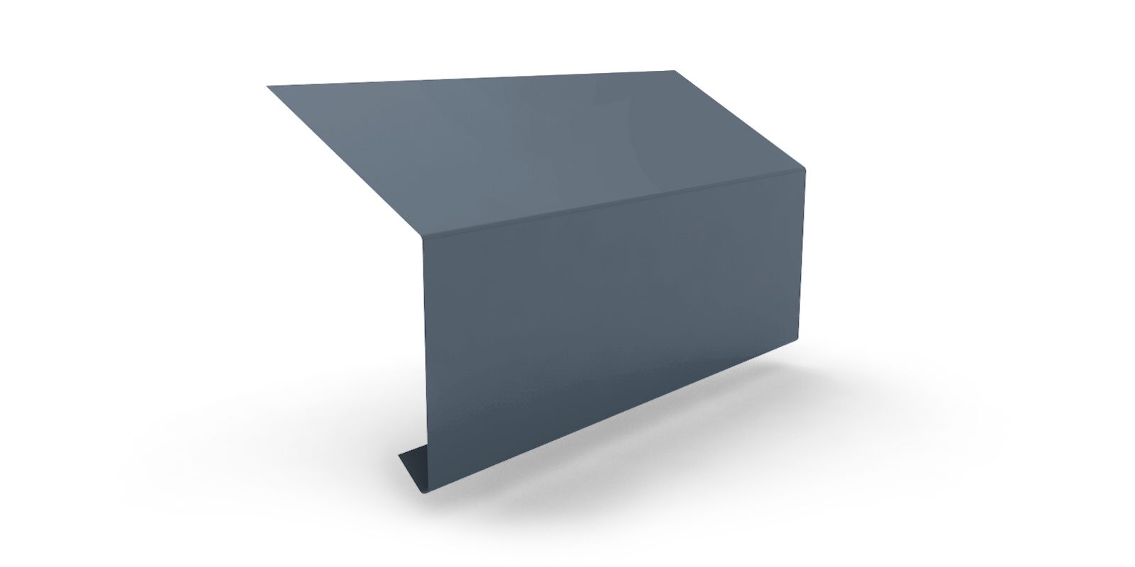 Карнизная планка широкая толщиной 0,50 мм с покрытием PURMAN®, цвет Citrin ПрофЛайн, купить Карнизная планка широкая толщиной 0,50 мм с покрытием PURMAN®, цвет Citrin в ПрофЛайн