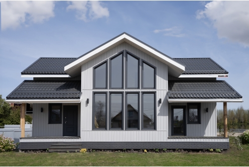 Металлочерепица Классик ("Classic") v01 0,5 Satin RAL 7024 мокрый асфальт ПрофЛайн, купить Металлочерепица Классик ("Classic") v01 0,5 Satin RAL 7024 мокрый асфальт в ПрофЛайн