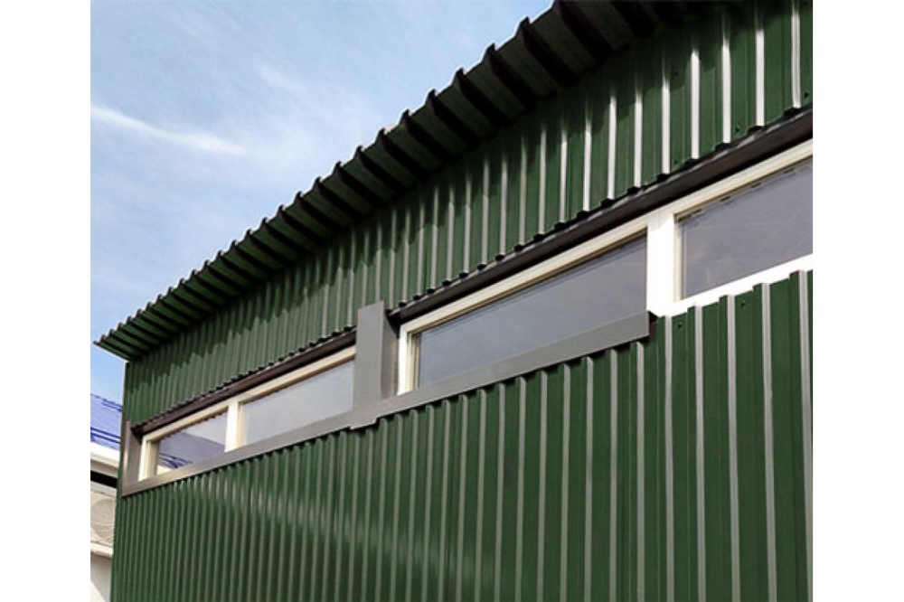 Профнастил Металл Профиль МП-35 0,7 Полиэстер RAL 6005 Зеленый мох Профлайн