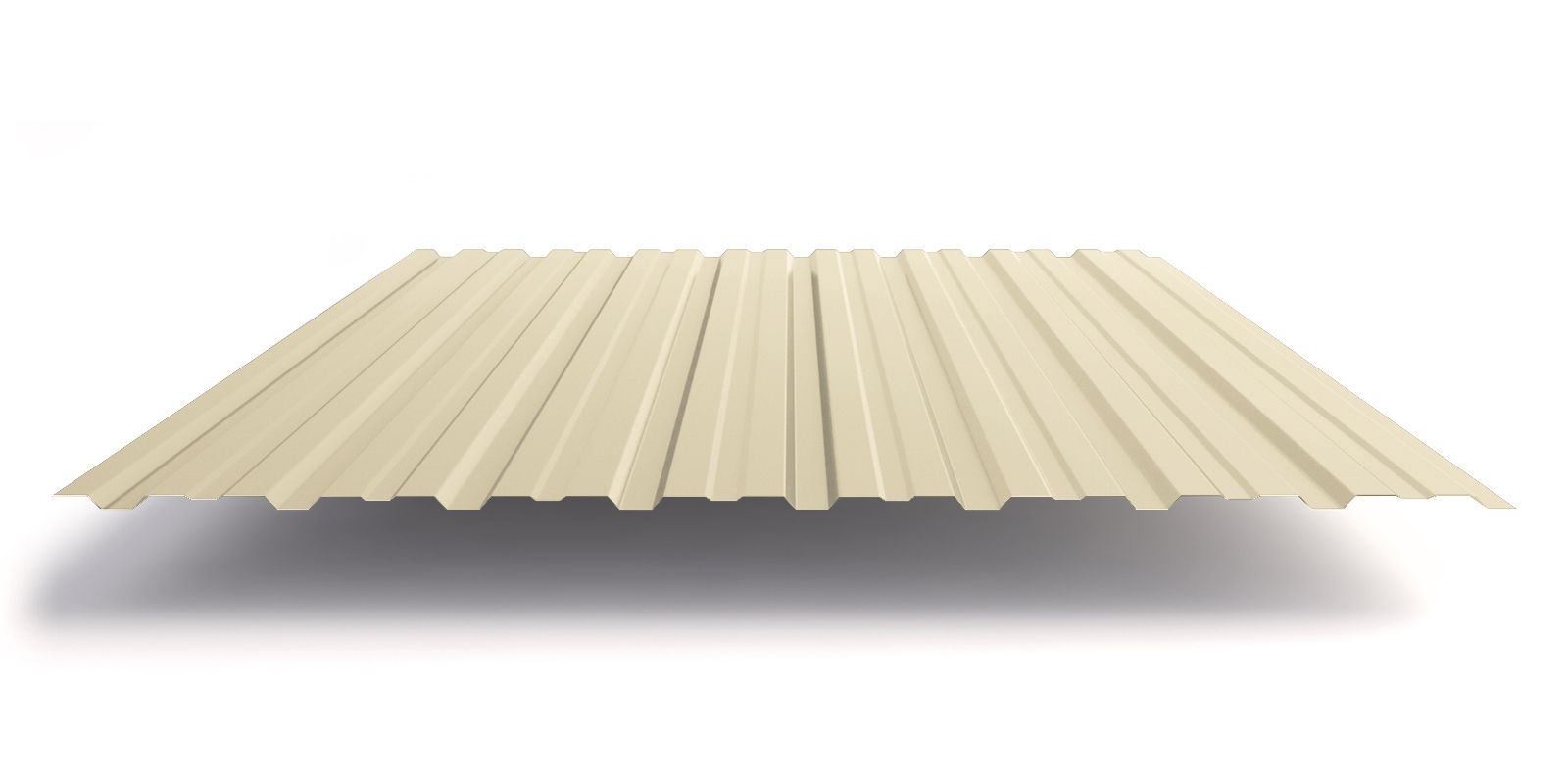 Профнастил С10 с покрытием Satin® 0,5 мм, RAL 1015 Профлайн Профнастил С10 с покрытием Satin® 0,5 мм, RAL 1015 Профлайн