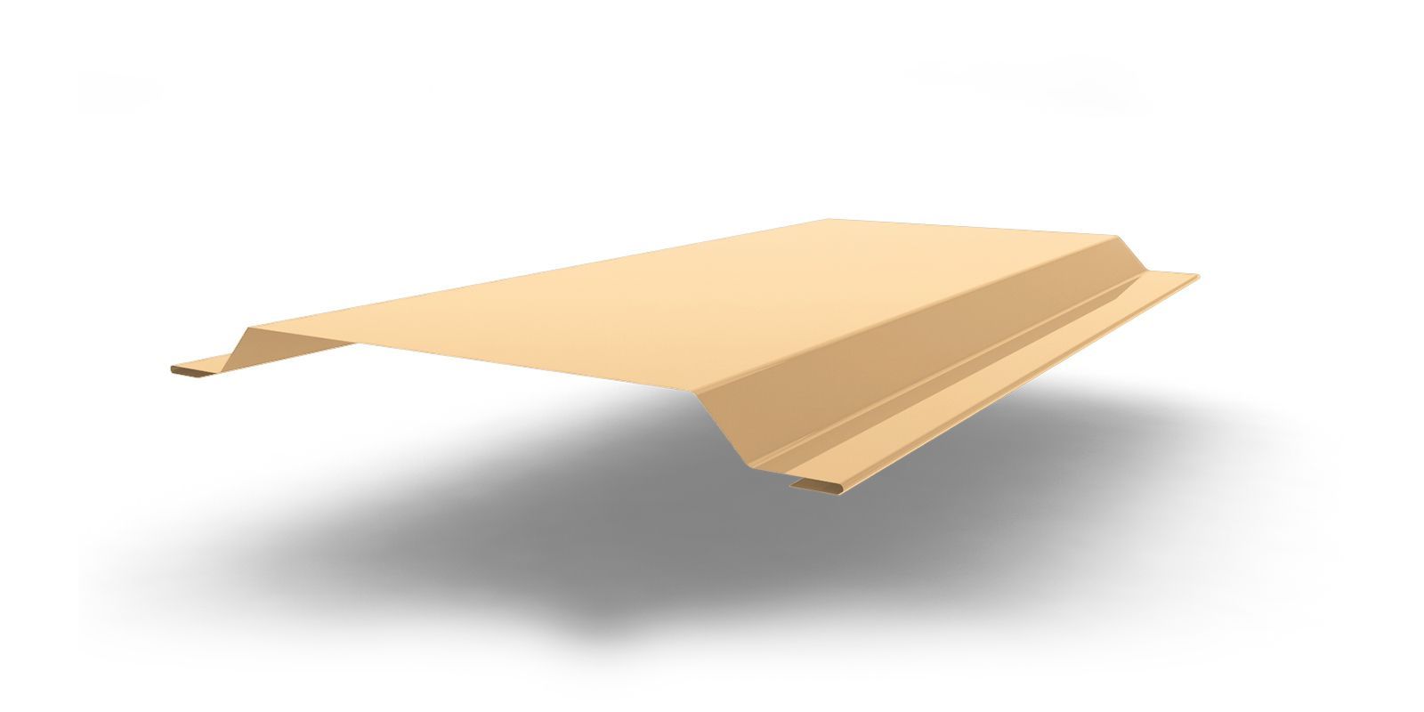 Планка вертикального стыка сэндвич-панелей с покрытием Полиэстер, цвет RAL 1014 ПрофЛайн, купить Планка вертикального стыка сэндвич-панелей с покрытием Полиэстер, цвет RAL 1014 в ПрофЛайн