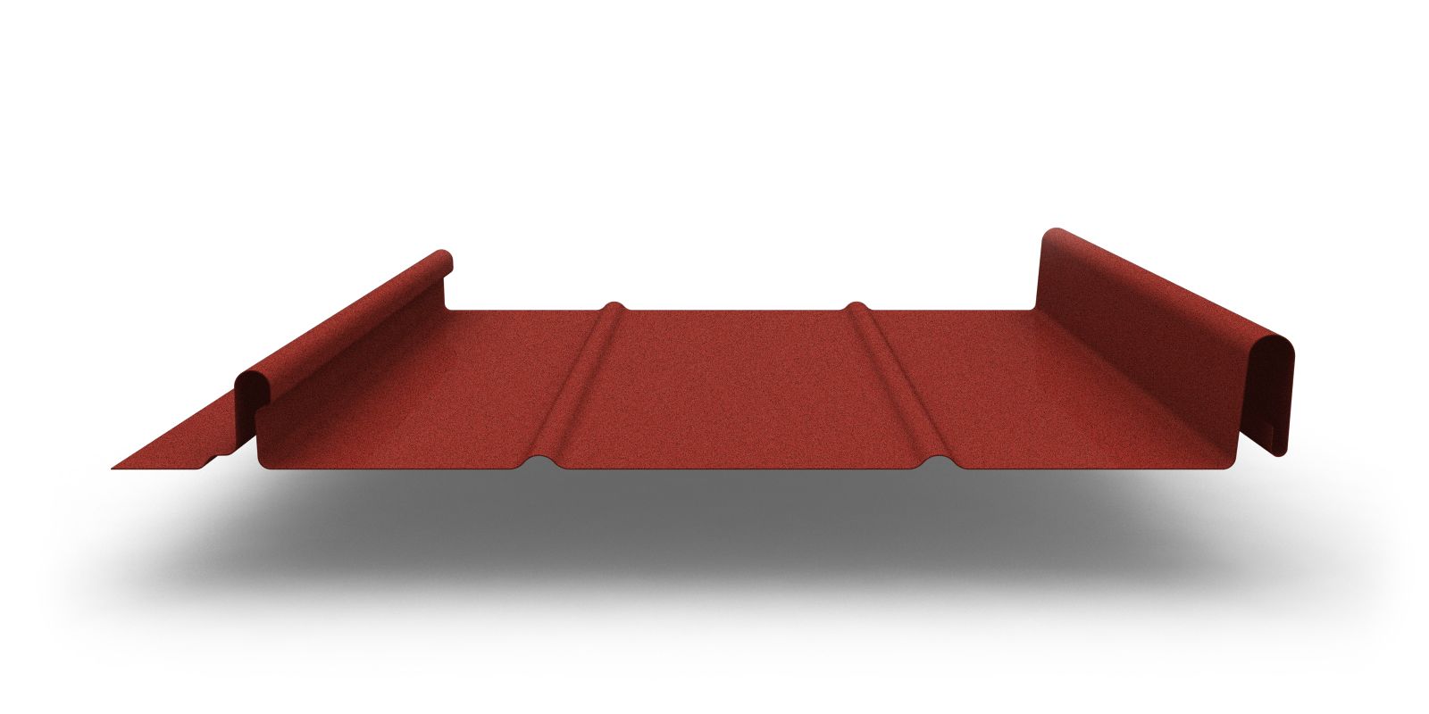 Кликфальц Line с покрытием Satin Matt®, толщина 0,50 мм, цвет RAL 8004 ПрофЛайн, купить Кликфальц Line с покрытием Satin Matt®, толщина 0,50 мм, цвет RAL 8004 в ПрофЛайн