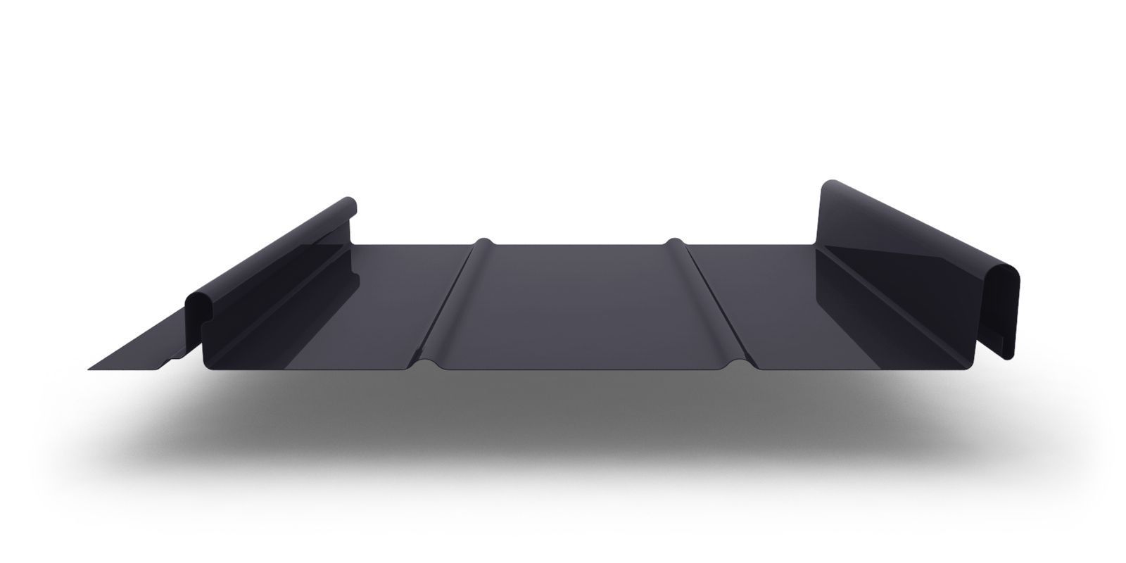 Кликфальц Line с покрытием Полиэстер, толщина 0,70 мм, цвет RAL 7024 ПрофЛайн, купить Кликфальц Line с покрытием Полиэстер, толщина 0,70 мм, цвет RAL 7024 в ПрофЛайн