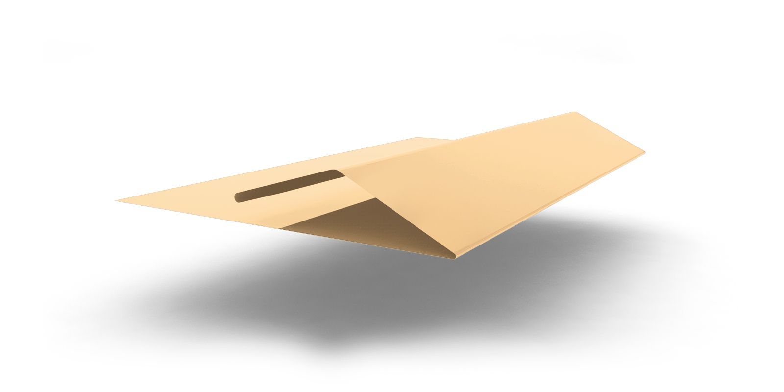 Планка начальная с покрытием PVDF, цвет RAL 1014 ПрофЛайн, купить Планка начальная с покрытием PVDF, цвет RAL 1014 в ПрофЛайн