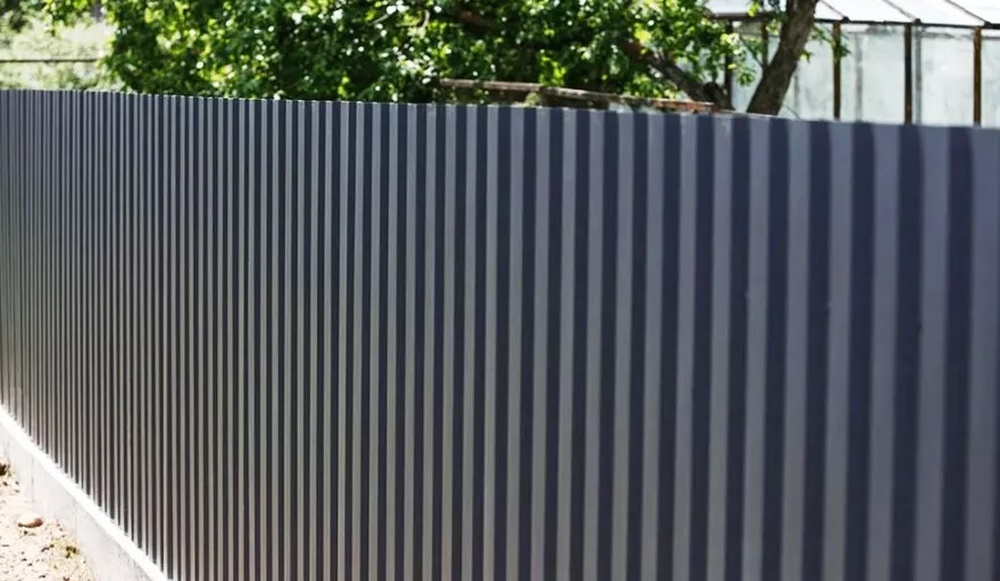 Профнастил Металл Профиль С-8 0,4 Полиэстер матовый двусторонний RAL 7024/7024 Серый графит/Серый графит | B Профлайн