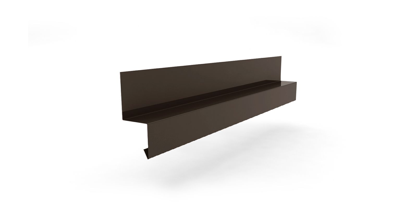 Планка вертикального стыка 30х30х3000 с покрытием GreenCoat® Pural®, цвет RR 32 ПрофЛайн, купить Планка вертикального стыка 30х30х3000 с покрытием GreenCoat® Pural®, цвет RR 32 в ПрофЛайн