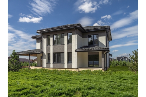 Металлочерепица "Квинта плюс3D" ("Kvinta plus3D") 0,5 Satin RAL 7024 мокрый асфальт ПрофЛайн, купить Металлочерепица "Квинта плюс3D" ("Kvinta plus3D") 0,5 Satin RAL 7024 мокрый асфальт в ПрофЛайн