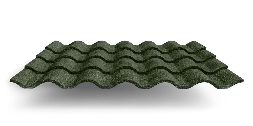 Композитная черепица Grand Line Valencia, цвет мятный мокко ПрофЛайн, купить Композитная черепица Grand Line Valencia, цвет мятный мокко в ПрофЛайн