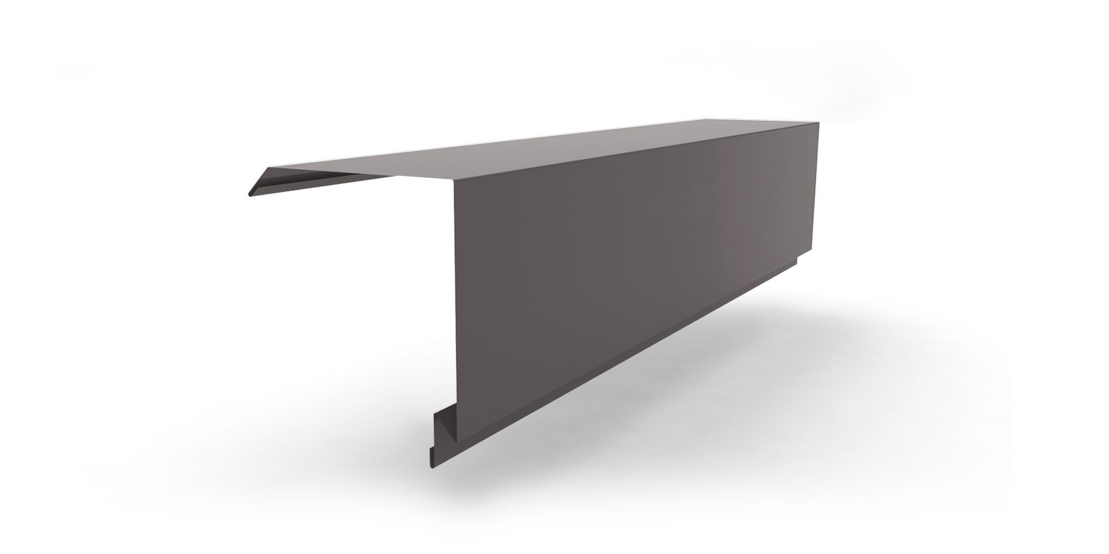 Планка торцевая для сэндвич-панелей с покрытием Полиэстер, цвет RAL 7005 ПрофЛайн, купить Планка торцевая для сэндвич-панелей с покрытием Полиэстер, цвет RAL 7005 в ПрофЛайн