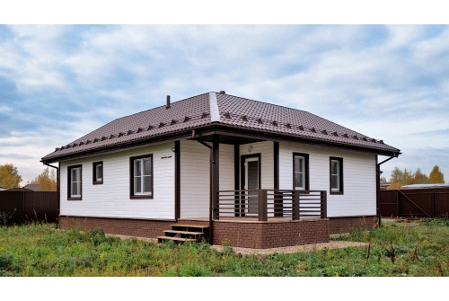 Металлочерепица Классик ("Classic") v02 0,5 Satin RAL 8017 шоколад ПрофЛайн, купить Металлочерепица Классик ("Classic") v02 0,5 Satin RAL 8017 шоколад в ПрофЛайн