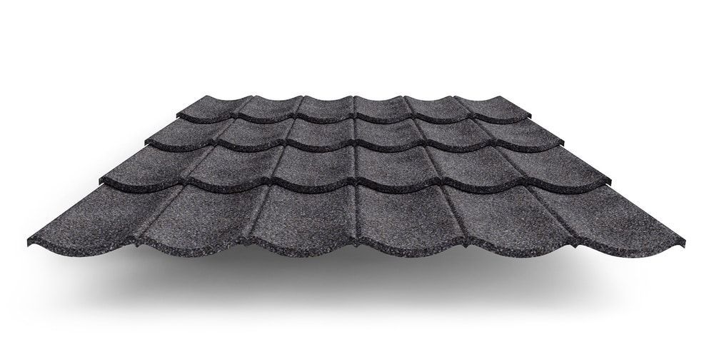 Композитная черепица Grand Line Barcelona, цвет американо ПрофЛайн, купить Композитная черепица Grand Line Barcelona, цвет американо в ПрофЛайн