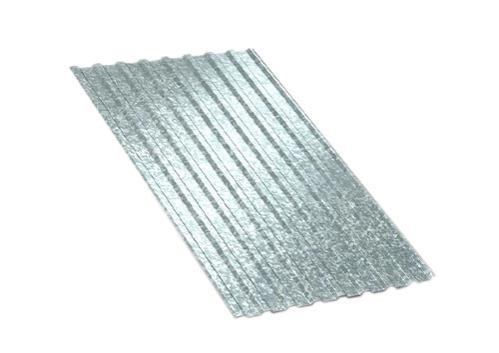 Профнастил МП20 с покрытием оцинковка 0,45 мм, цинк Профлайн