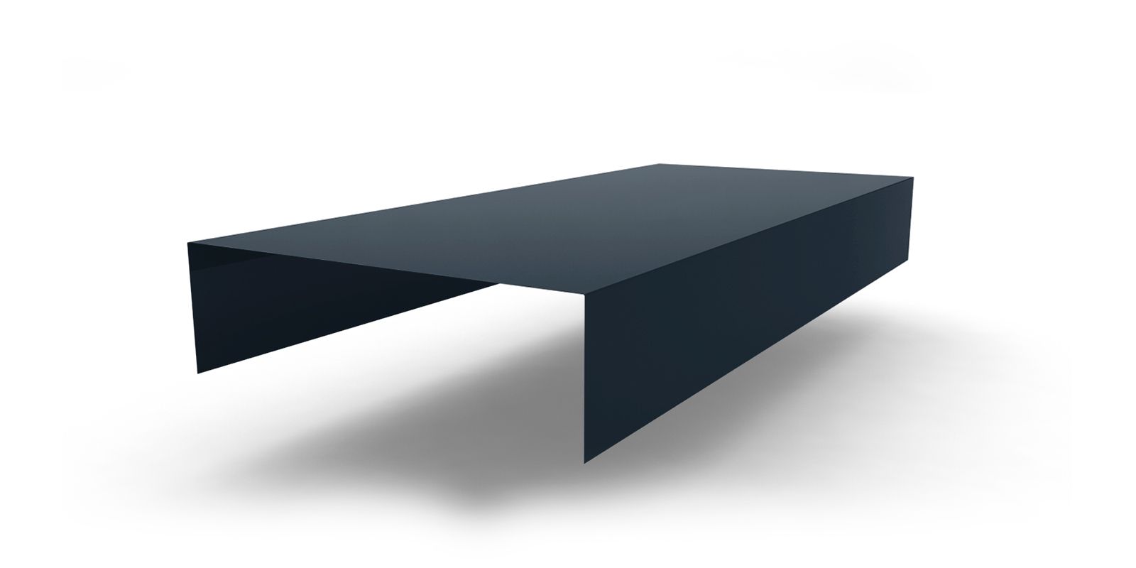 Планка заделки торца сэндвич-панелей с покрытием Полиэстер, цвет RR 23 ПрофЛайн, купить Планка заделки торца сэндвич-панелей с покрытием Полиэстер, цвет RR 23 в ПрофЛайн