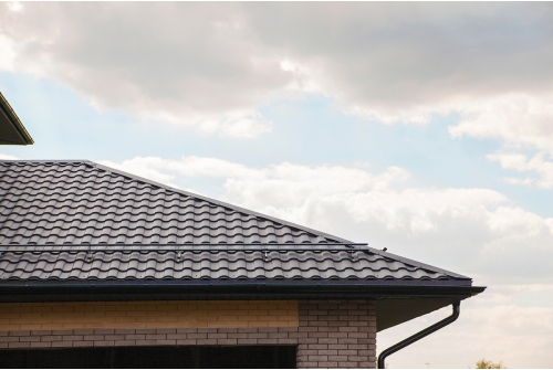 Металлочерепица "Кредо" ("Kredo") v01 0,5 Rooftop Бархат RAL 9005 черный ПрофЛайн, купить Металлочерепица "Кредо" ("Kredo") v01 0,5 Rooftop Бархат RAL 9005 черный в ПрофЛайн