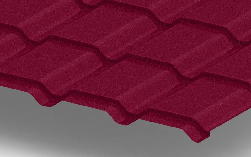 Металлочерепица Quadro Profi с покрытием Velur®, 0,50 мм, цвет RAL 3005 ПрофЛайн, купить Металлочерепица Quadro Profi с покрытием Velur®, 0,50 мм, цвет RAL 3005 в ПрофЛайн Металлочерепица Quadro Profi с покрытием Velur®, 0,50 мм, цвет RAL 3005 ПрофЛайн, купить Металлочерепица Quadro Profi с покрытием Velur®, 0,50 мм, цвет RAL 3005 в ПрофЛайн