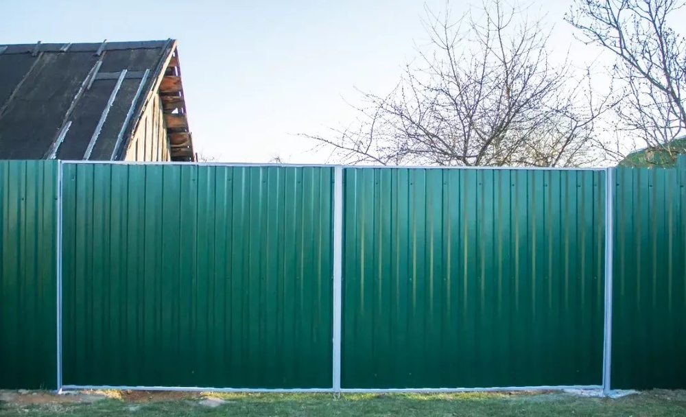 Профнастил Металл Профиль С-8 0,45 Полиэстер RAL 6005/6005 Зеленый мох | B Профлайн