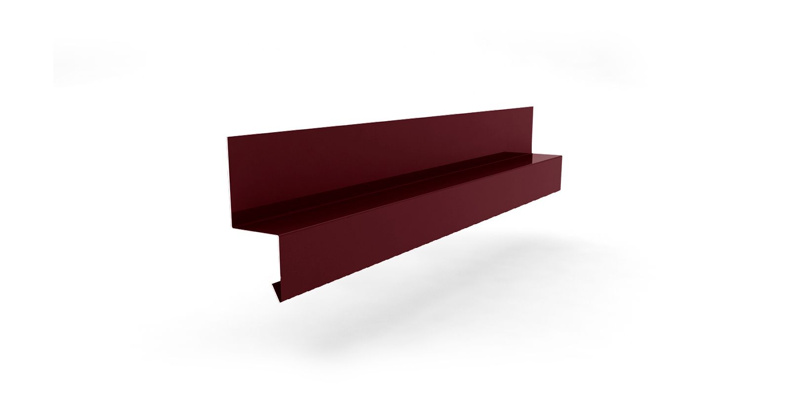 Планка вертикального стыка 30х30х3000 с покрытием GreenCoat® Pural®, цвет RR 29 ПрофЛайн, купить Планка вертикального стыка 30х30х3000 с покрытием GreenCoat® Pural®, цвет RR 29 в ПрофЛайн