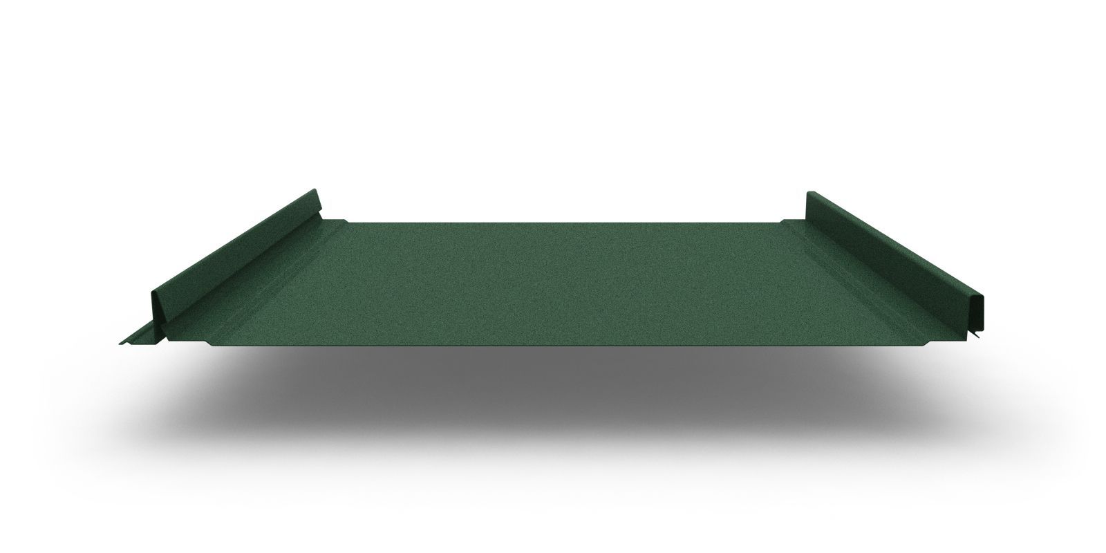 Кликфальц Pro с покрытием Velur®, толщина 0,50 мм, цвет RAL 6005 ПрофЛайн, купить Кликфальц Pro с покрытием Velur®, толщина 0,50 мм, цвет RAL 6005 в ПрофЛайн