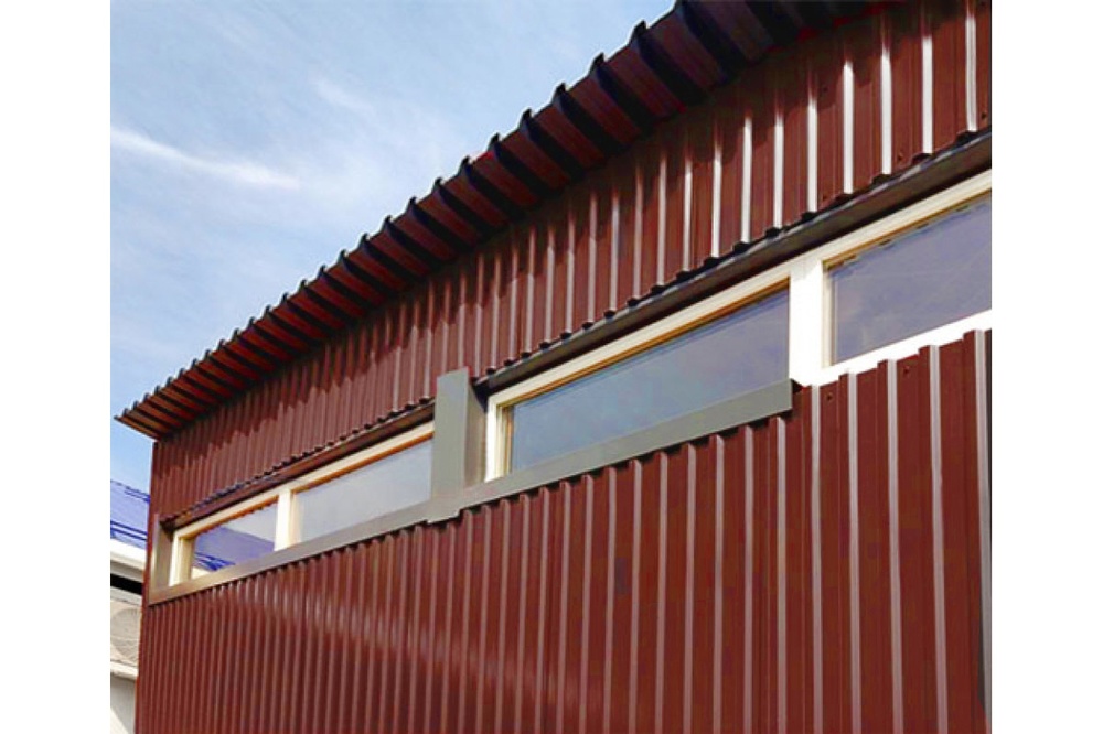 Профнастил Металл-Профиль МП-35 NormanMP 0.5 мм RAL 3005 Красное вино Профлайн